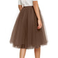 Tutu Skirt For Women 50s Skirt Retro Party Tulle Ballet Rockabilly Petticoat Underskirt Dance Dress Cosplay Mesh Skirt