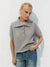 Wolfeel Summer New Polo Collar Hollow Knitted Short Sleeved Sweater Women's Bubble Sleeve T-shirt Female Simple Knitted Sweater