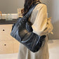 Hot Selling Soft Inner Compartment Shoulder Bag 2024High Quality Contrasting Color Women's Bag Fashion Zipper Pu Women's Handbag