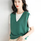 Spring Autumn Knitted Vest for Women Clothes Fashion Casual Thin Sweater Vests Harajuku Tank Tops Ropa Mujer Elegant Blusas