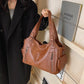 Hot Selling Soft Inner Compartment Shoulder Bag 2024High Quality Contrasting Color Women's Bag Fashion Zipper Pu Women's Handbag