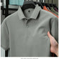 Men's 100% Cotton Polo Shirt - Summer Casual Breathable Tee,19 Colors,Ideal for Golf and Sports,Business Casual,Silk-Like Finish