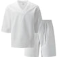 2026 Men's Summer Geometric Textured 2 Piece Set V-Neck Short Sleeve T-Shirt & Drawstring Shorts Shirt Set