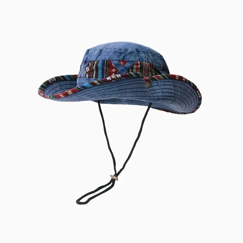 Summer New Bucket Hat For Men Fisherman Cap Fishing Outdoor Sunshade Big Brim Panama Hat Sunscreen Riding Hiking Suncreen Sunhat