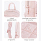 BAGSMART Laptop Bags College Casual Backpack for Women Quilted Small Computer Bookbag Water-Resistant 15.6 Inch notebook Bag