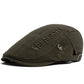 Men Beret Fashion Rabbit Embroidery Flat Caps Spring Summer Visor For Male Fashion Vintage Newsboy Cap Casual Berets Adjustable
