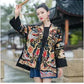 2026 chinese sexy nightclub dress improved cheongsam flower print qipao dress+shorts set hotel spa work dress beauty uniform