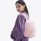 BAGSMART Laptop Bags College Casual Backpack for Women Quilted Small Computer Bookbag Water-Resistant 15.6 Inch notebook Bag
