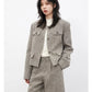 CHIC VEN Fashion Women Woolen Short Coat New Slim Ladies Jacket Female High Waist Middle Pants Sets Spring Autumn 2026