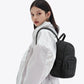 BAGSMART Laptop Bags College Casual Backpack for Women Quilted Small Computer Bookbag Water-Resistant 15.6 Inch notebook Bag