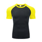 Men's T Shirt Outdoor Training Fitness Gym Jogging Running Sweatshirt Bat/-Man Compression Shirts Tight Elastic Breathable