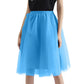 Tutu Skirt For Women 50s Skirt Retro Party Tulle Ballet Rockabilly Petticoat Underskirt Dance Dress Cosplay Mesh Skirt