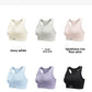 Women's Sports Bra Yoga Tank Tops Backless Fitness Workout Tops Push Up Running Vest Moisture Wicking Breathable Athletic Shirts