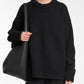 Loose Large Size Cashmere Sweater Women Korean Mid Length 100% Pure Merino Wool Knitt French Pullover 2024 Autumn Winter Jumper