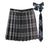 Women Summer Plaid Pleated Skirt With Necktie Bowtie Korean Jk Skirt Uniform Japanese School Preppy A Line Mini Skirts