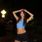 Guiz Low-Waist Elastic Hip-Hugging Skirt, Black Skirt, Versatile Mini Sexy Women's Short Skirt
