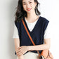 Spring Autumn Knitted Vest for Women Clothes Fashion Casual Thin Sweater Vests Harajuku Tank Tops Ropa Mujer Elegant Blusas
