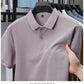 Men's 100% Cotton Polo Shirt - Summer Casual Breathable Tee,19 Colors,Ideal for Golf and Sports,Business Casual,Silk-Like Finish