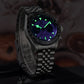 PAGANI DESIGN Men Watches 2026 New Pink BB Panda Dial Chronograph Fashion Luxury Quartz Watch For Men VK64 Movt Waterproof Watch