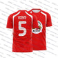 Amador Recio Football Jerseys Seafood Shrimp Recio Print T-Shirt Quick Drying Sportswear Summer Beach Tee Men's Women's T-Shirts