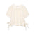 Hollow Out Knit Pullover Women Casual Round Neck Lace Up Bow Sweater Female Autumn Short Sleeves Solid Knitwears Lady