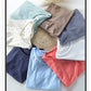 Retro Raw Edge T-Shirt for Men, 100% Cotton, Lightweight,Breathable,Slim-fit, Monochromatic, O-Neck, Casual Basic Top