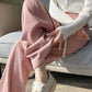 Autumn New Elastic Waist Drawstring Casual Straight Sporty Casual Wide Leg Pants Solid All-Match Basic Trousers Women Clothes