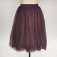 Tutu Skirt For Women 50s Skirt Retro Party Tulle Ballet Rockabilly Petticoat Underskirt Dance Dress Cosplay Mesh Skirt