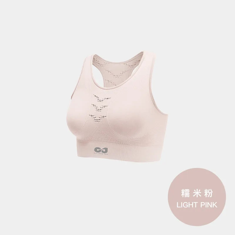 Women's Sports Bra Yoga Tank Tops Backless Fitness Workout Tops Push Up Running Vest Moisture Wicking Breathable Athletic Shirts