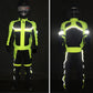 Men Woman Summer Style Breathable Motorcycle Jacket Night High Visible Motorbike Riding Coat with 5pcs Protective pads JK-21