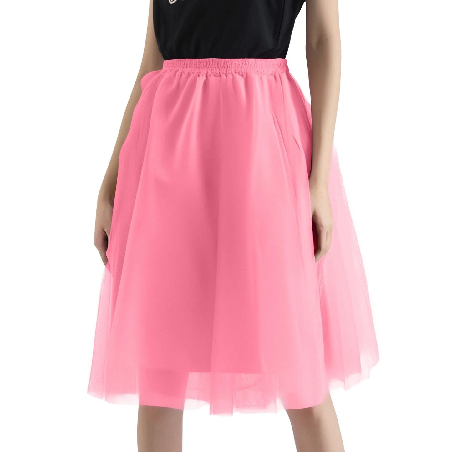 Tutu Skirt For Women 50s Skirt Retro Party Tulle Ballet Rockabilly Petticoat Underskirt Dance Dress Cosplay Mesh Skirt