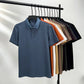 Men's 100% Cotton Polo Shirt - Summer Casual Breathable Tee,19 Colors,Ideal for Golf and Sports,Business Casual,Silk-Like Finish