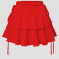 2025 New Solid Color Skirt Women Summer Fashion Outdoor Versatile High Waist Slim Fit Elastic Waist Short Skirt Goods In Stock
