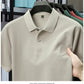Men's 100% Cotton Polo Shirt - Summer Casual Breathable Tee,19 Colors,Ideal for Golf and Sports,Business Casual,Silk-Like Finish