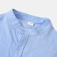 2026 Spring Summer New Mens Slim Fit Solid Color Long Sleeve Shirt Cotton Linen Casual Top Breathable ventilate absorb sweat