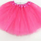 Women Summer Vintage Tulle Skirt Adult Fancy Ballet Dancewear Party Costume Ball Gown Mini Skirt