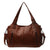 Hot Selling Soft Inner Compartment Shoulder Bag 2024High Quality Contrasting Color Women's Bag Fashion Zipper Pu Women's Handbag