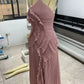 Gown Neck Strap Irregular Long Dress For Women Ruffle Sleeveless High Waist Backless Dresses 2025 New Summer Elegant Party Y2k