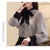 Women Bow Collar Office Top