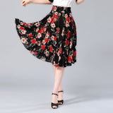 High Waist Elegant Pleated Skirt