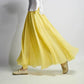 Linen Cotton Long Skirts