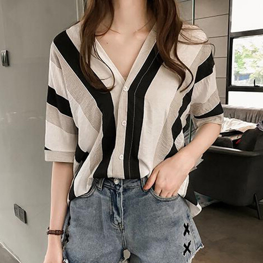 Women Elegant Work Wear Tops
